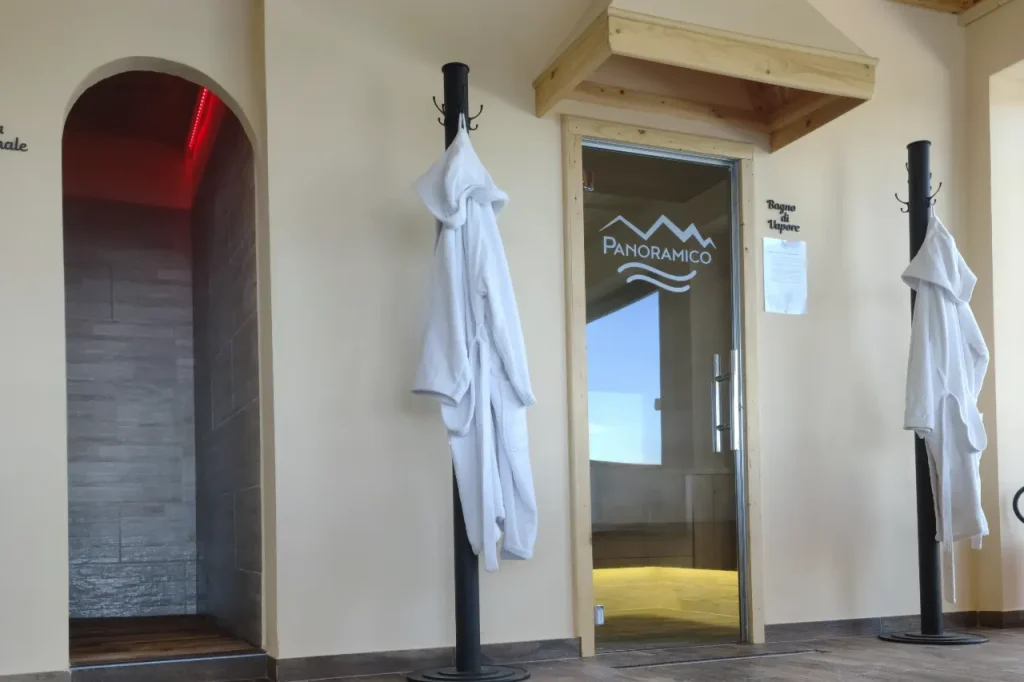 bagno di vapore Kairos SPA Lago d'Orta