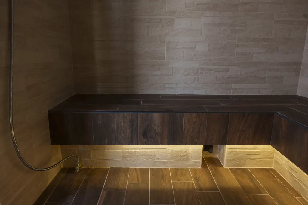 interno bagno turco Lago d'Orta